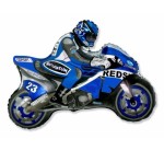 BALON HISZPAŃSKI 24" MOTOCYKL NIEBIESKI