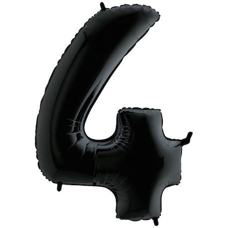 Balon foliowy cyfra 4