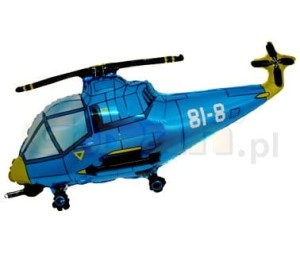 BALON HISZPAŃSKI 24" HELIKOPTER NIEBIESKI