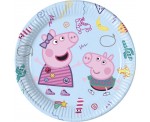 TALERZYKI PAPIEROWE PEPPA PIG 23CM 8SZT