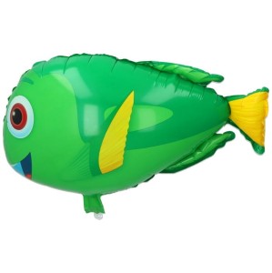 BALON 22" RYBA ZIELONA
