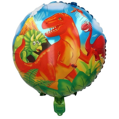balon 18" dino pomarańczowy