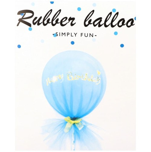 balony z tiulem