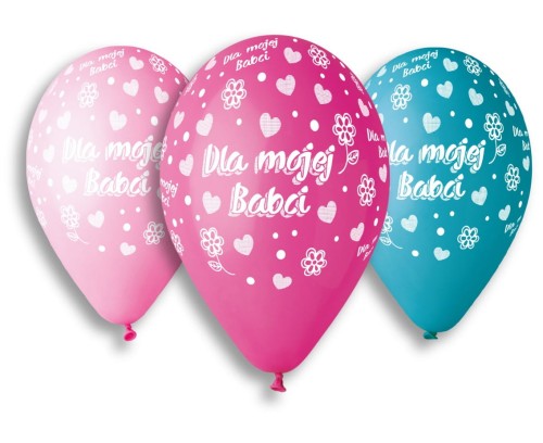 balony 13" dla mojej babci