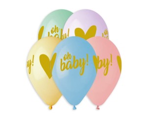 BALONY 13" OH BABY! OPAK 5SZT