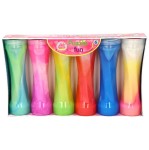 GLUTEK SLIME RAINBOW CRYSTAL MUD KLEPSYDRA TĘCZOWA OPAK 6SZT MIX