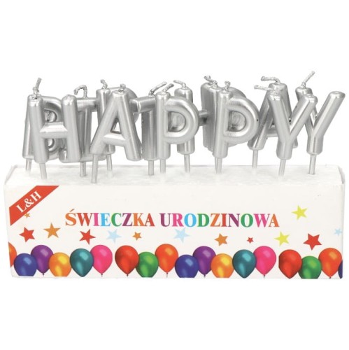 świeczka happy birthday