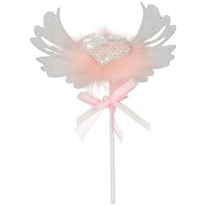 PIKER NA TORT SERCE Z CEKINAMI I BROKATEM