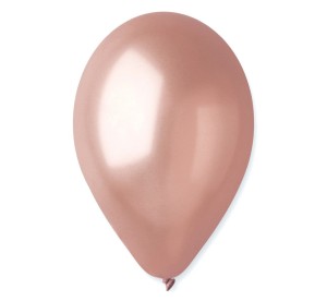 BALONY LATEKSOWE 10" GOLD ROSE OPAK 50SZT SUPER JAKOŚĆ