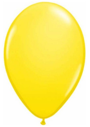 balony lateksowe żółte