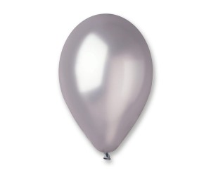 BALONY LATEKSOWE 10" SREBRNE OPAK 50SZT SUPER JAKOŚĆ