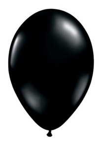 BALONY LATEKSOWE 10" CZARNE OPAK 50SZT SUPER JAKOŚĆ