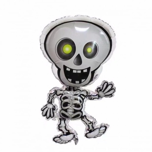 balon 22" kościotrup helloween
