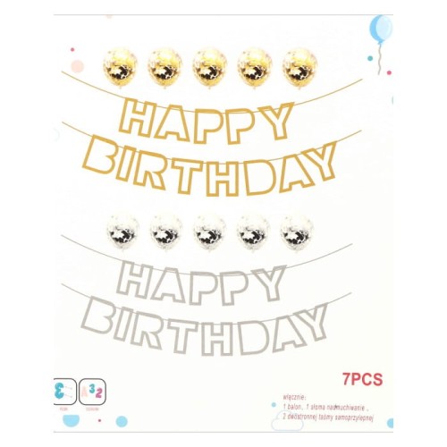 Girlanda Happy Birthday