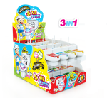 JOHNY BEE LIZAK MACZANY SOUR POTTY w kształcie WC toalety kibelka 24szt