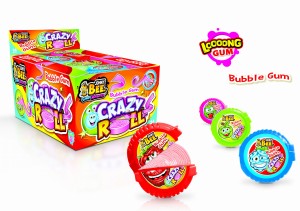 JOHNY BEE GUMA CRAZY ROLL 18G X 24SZT