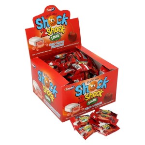 SHOCK2SHOCK GUMY WIŚNIOWE KWAŚNE 100SZT