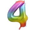 Balon foliowy cyfra 4