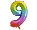 Balon foliowy cyfra 9