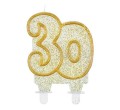 Świeczki urodzinowe cyfra 30