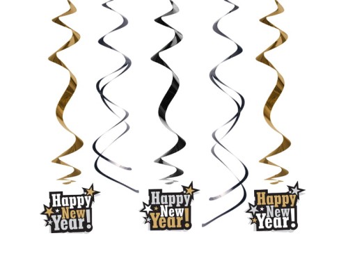 Serpentyna swiderki Happy New Year