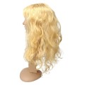 peruka kręcona blond