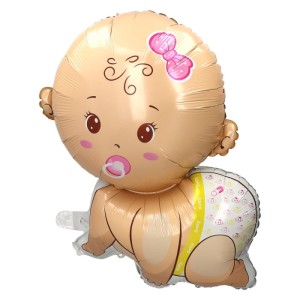 BALON 22" BOBAS GIRLS RACZKUJĄCY