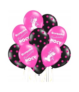 BALONY 12"GORĄCZKA PANIEŃSKIEJ NOCY 10SZT