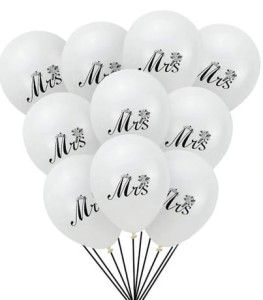 BALON LATEKSOWY 18" ŚLUBNY MRS 1 SZT