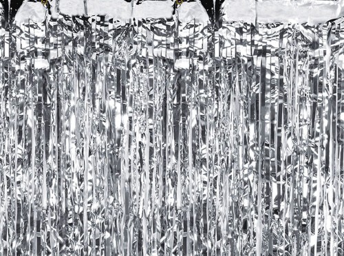 kurtyna srebrny deszcz