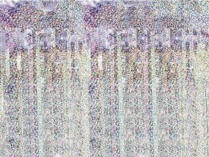 KURTYNA HOLOGRAFICZNA SREBRNY DESZCZ 1x2m ŚCIANKA DO ZDJĘĆ