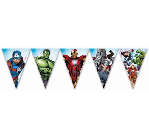Girlanda flagi avengers