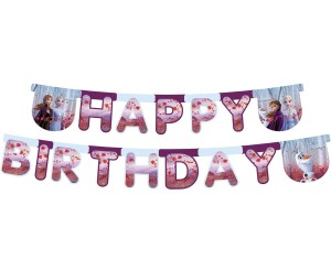 BANER URODZINOWY FROZEN 2 2,3M
