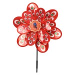 WIATRAK PAW DUŻY CZERWONY