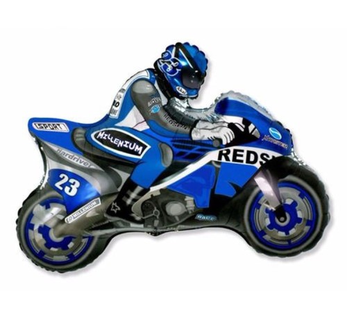 Balon na hel lub powietrze 24" motocykl