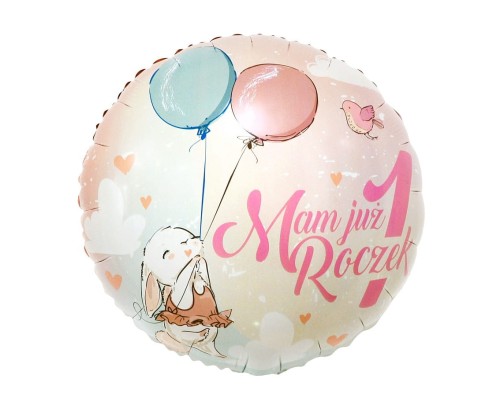 balon foliowy króliczek