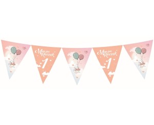 BANNER URODZINOWY NA ROCZEK Z KRÓLICZKIEM 326CM