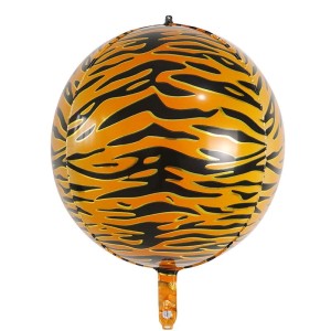 BALON FOLIOWY KULA TYGRYS 55CM