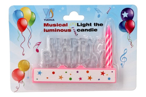 świeczka urodzinowa happy birthday