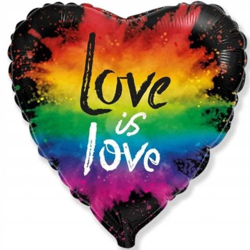 Balon 18" serce love