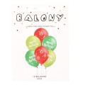 balony merry christmas