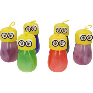 GLUTEK SLIME MINIONKI XL Z BROKATEM 6SZT