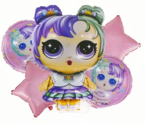 ZESTAW BALONÓW LALECZKA LOL 5SZT
