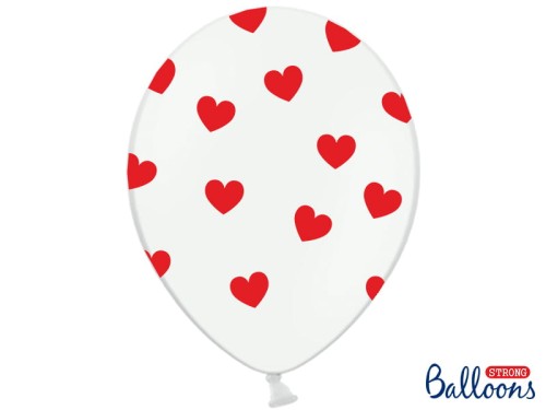balony lateksowe w serduszka