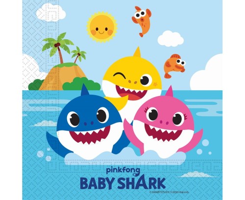 serwetki baby shark