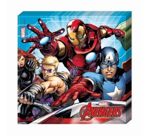 SERWETKI PAPIEROWE MIGHTY AVENGERS,33x33 CM, 20 SZT.