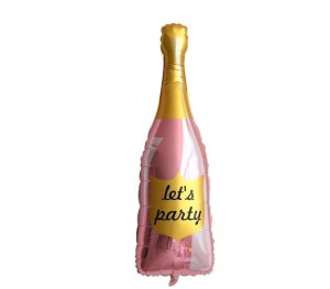 BALON BUTELKA LET'S PARTY 106X39CM