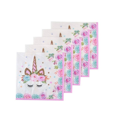 serwetki z jednorożcem