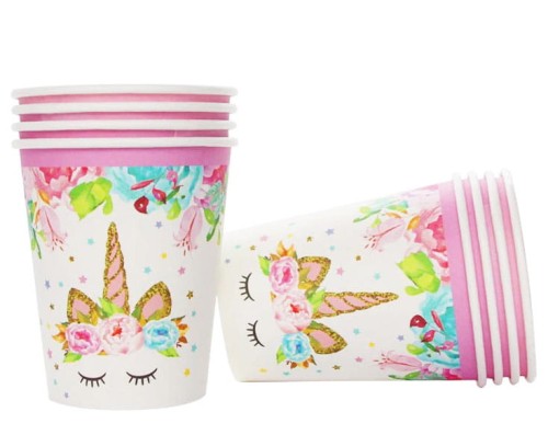 kubeczki jednorazowe jednorożec