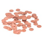 KONFETTI BŁYSZCZACE GOLD ROSE KÓŁKA 1,5CM,50GR